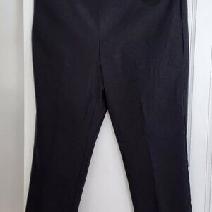CHICOS So Slimming BRIDGETTE SLIM LEG PANTS NWT-SIZE 2R- BLACK